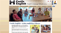 Desktop Screenshot of castle-english.cz